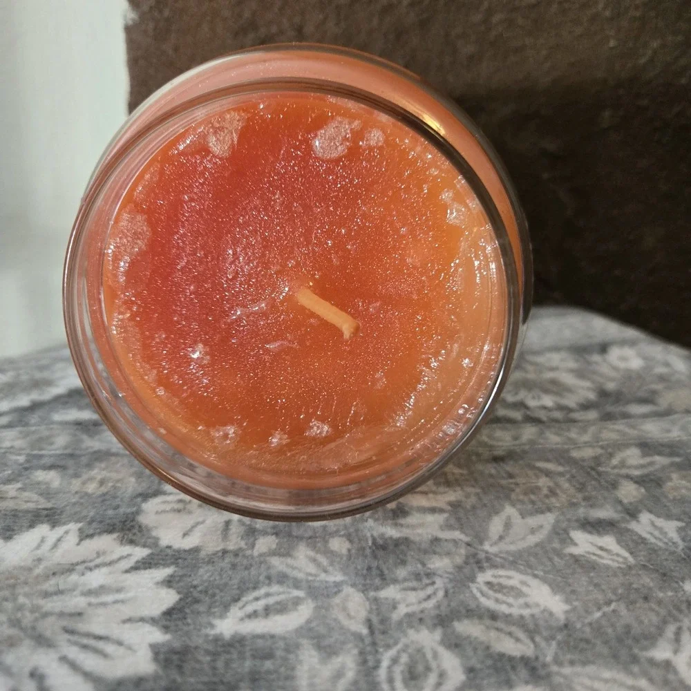 Yankee Candle PUMPKIN WREATH Large Jar 22 oz Discontinued Rare Fall Scent 2022